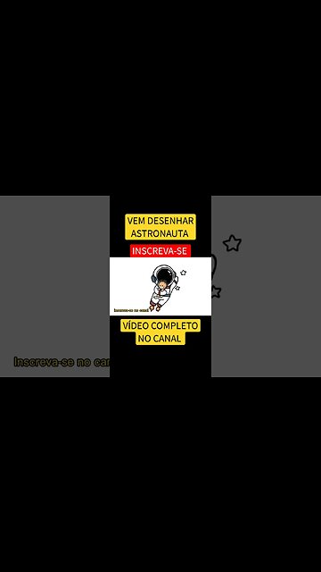 COMO DESENHAR ASTRONAUTA KAWAII FÁCIL #desenho #shorts #desenhofacil #desenholivre #astronauta