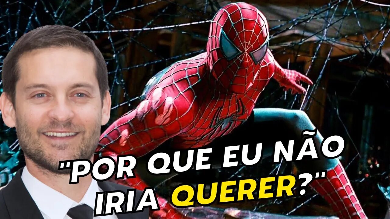 TOBEY MAGUIRE FALA SOBRE RETORNO COMO HOMEM-ARANHA E UM POSSÍVEL HOMEM-ARANHA 4!!!