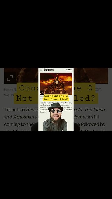 Keanu Reeves Constantine 2 Is STILL a Go! #shorts #warnerbros