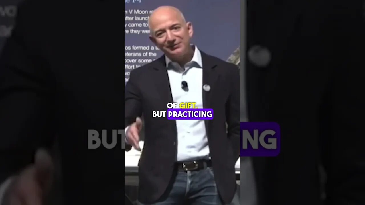 Be Proud of Your Hard Work, Not the Gifts | #jeffbezos #amazon #shorts #reels