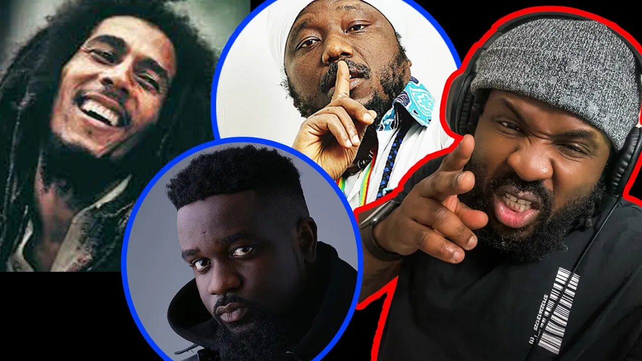 SARKODIE DESECRATED BOB MARLEY LEGACY - BLAKK RASTA TO SARKODIE