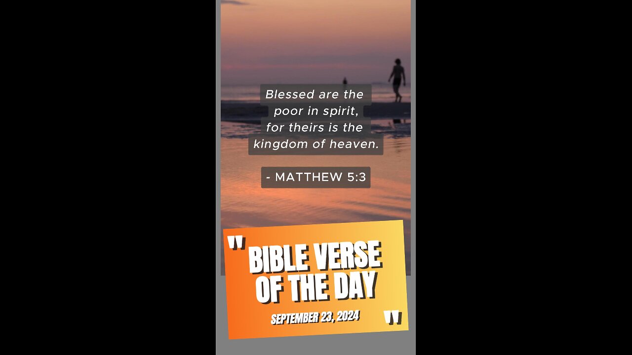 Bible Verse of the Day: September 23, 2024