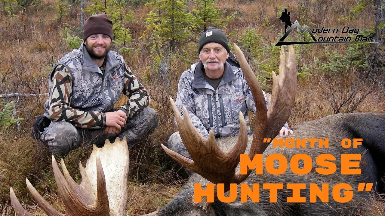 "Month of Moose Hunting" Modern Day Mountain Man, Season 5 Ep. #8, Alaska Yukon River Bulls