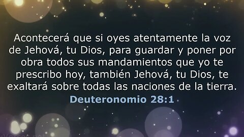 Y vendrán sobre ti todas estas bendiciones #devocional #devocionaldiario