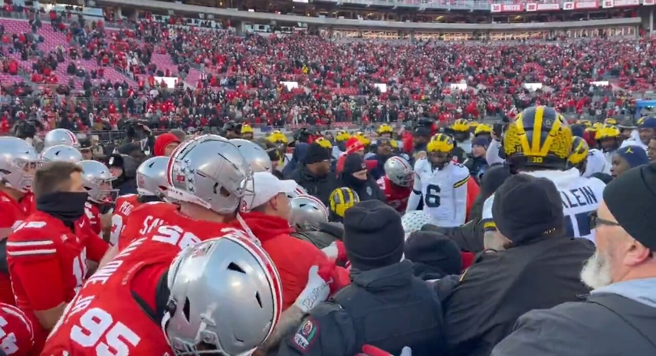 Brawl Breaks Out After Michigan Beats Ohio State