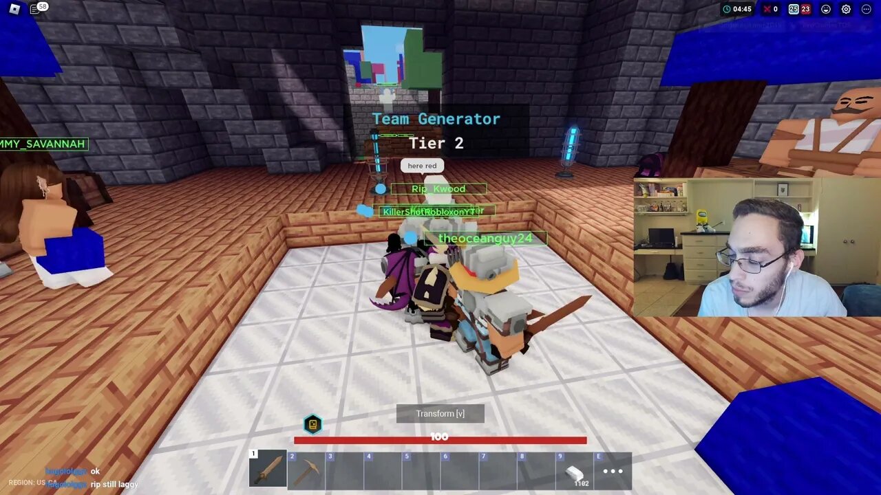 [2/3] 🙀 ROBLOX BEDWARS!! PLAYING WITH VIEWERS!! COME JOIN!! 😸 | !roblox | !commands | !socials