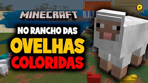 Minecraft - No rancho das ovelhas coloridas