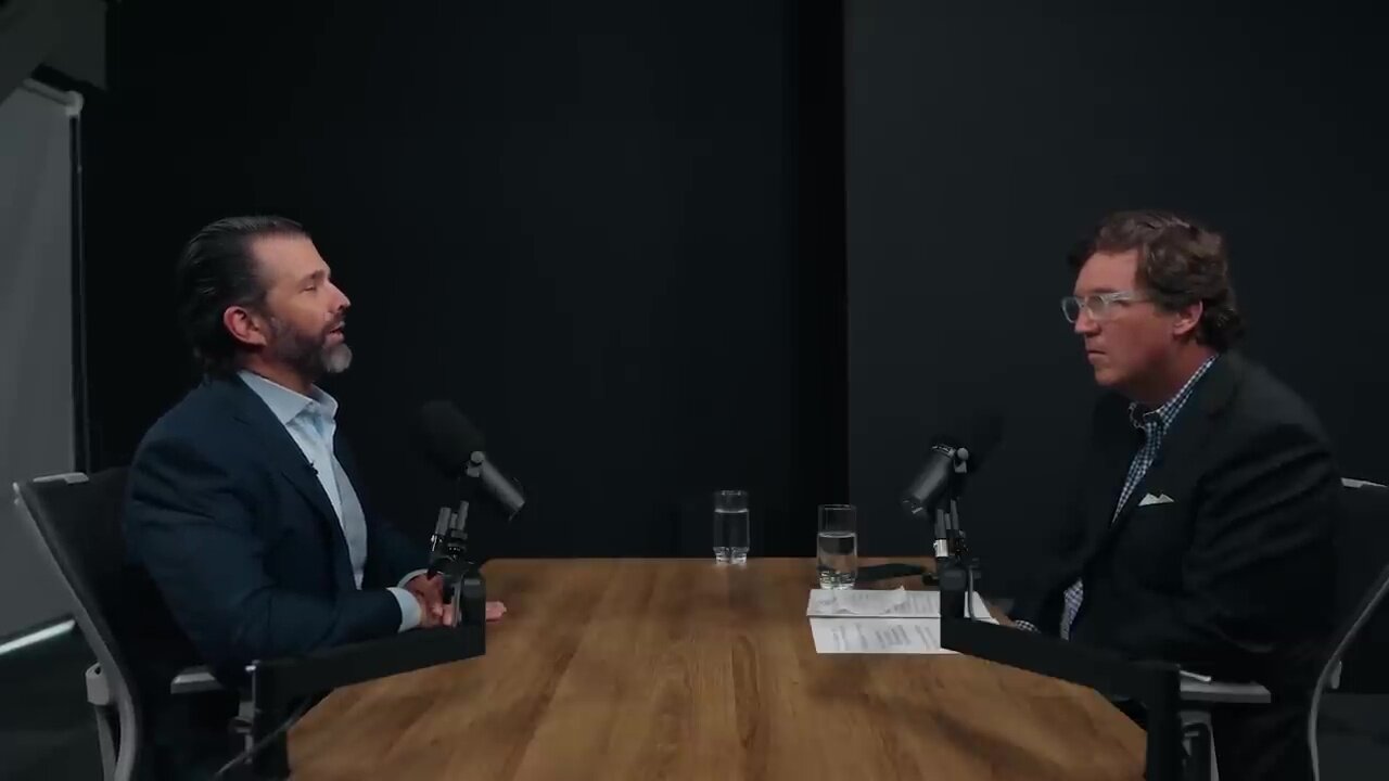Tucker Carlson and Donald Trump Jr. Response to the Trump Verdict