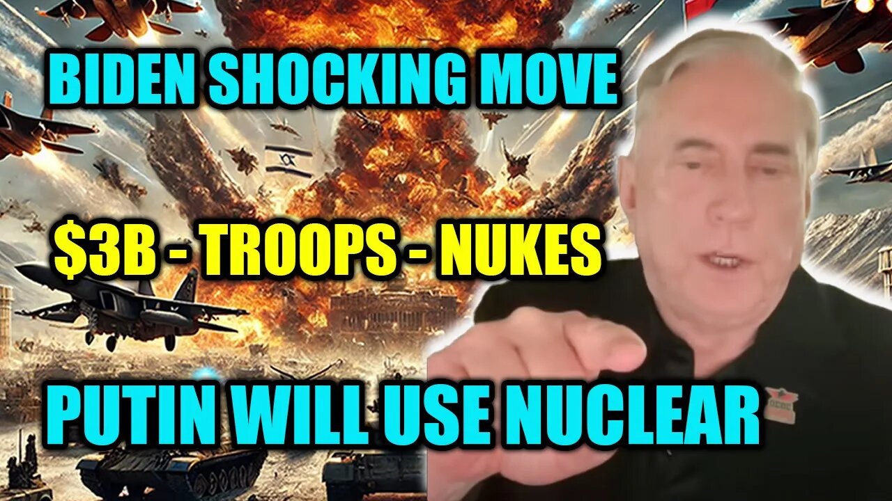 Douglas Macgregor: Biden Deploys Troops & Nukes to Ukraine as Putin Issues Final Warning