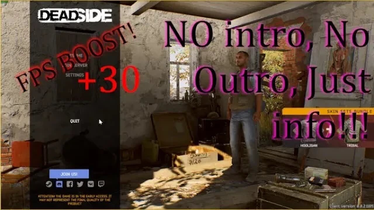 Deadside FPS BOOST & Settings (2023) no nonsense!