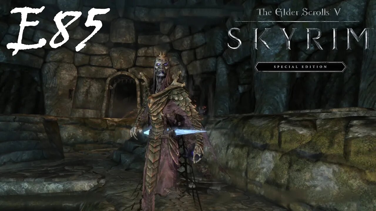 Skyrim // Vahlok's Tomb // E85 - Blind Playthrough