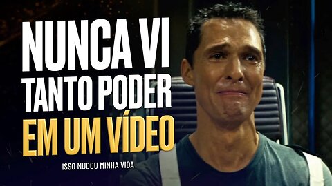 NUNCA VI TANTO PODER EM UM VÍDEO MOTIVACIONAL (ISSO MUDOU MINHA VIDA)