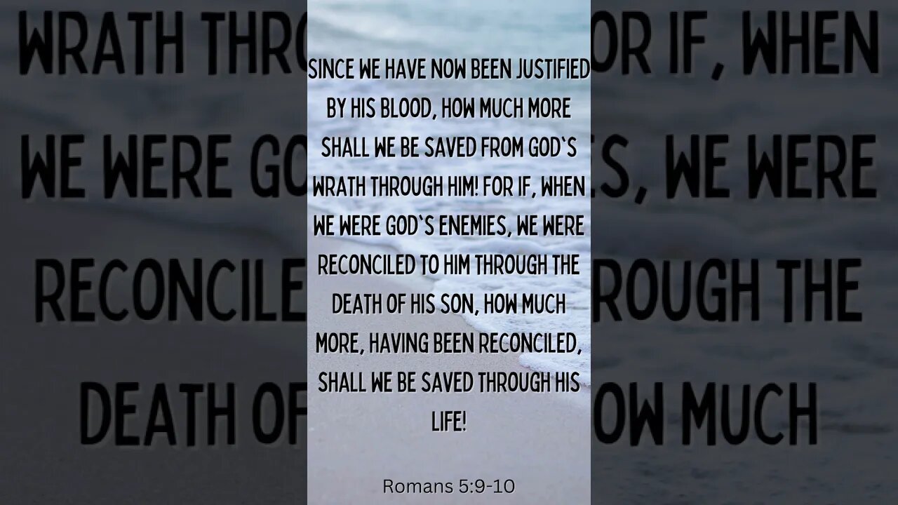 Romans 5:9-10 #shorts