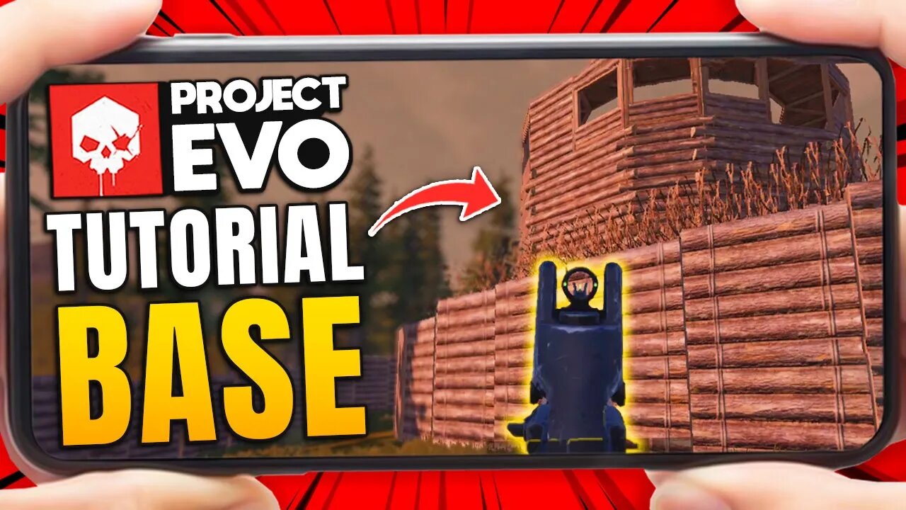 PROJECT EVO - TUTORIAL DO MEU ESTILO DE BASE ATUAL ( DICAS PARA INICIANTES ) RUST MOBILE