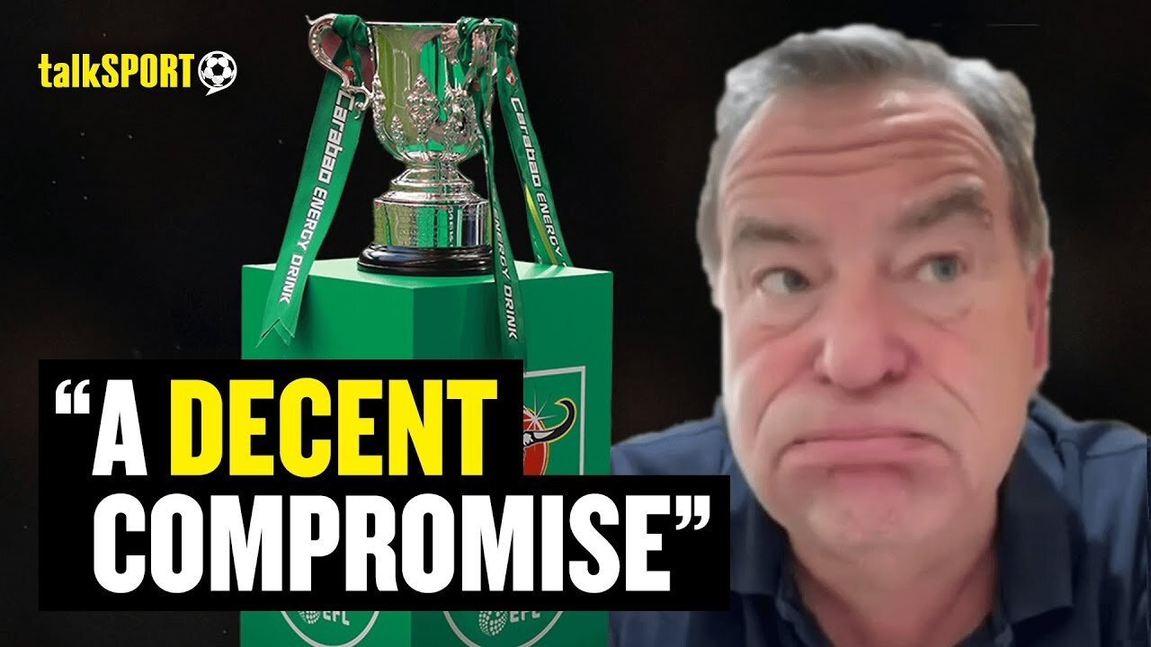 Jeff Stelling DEFENDS Controversial Carabao Cup Draw & BLAMES UEFA For The Busy Timetable! 👏👀