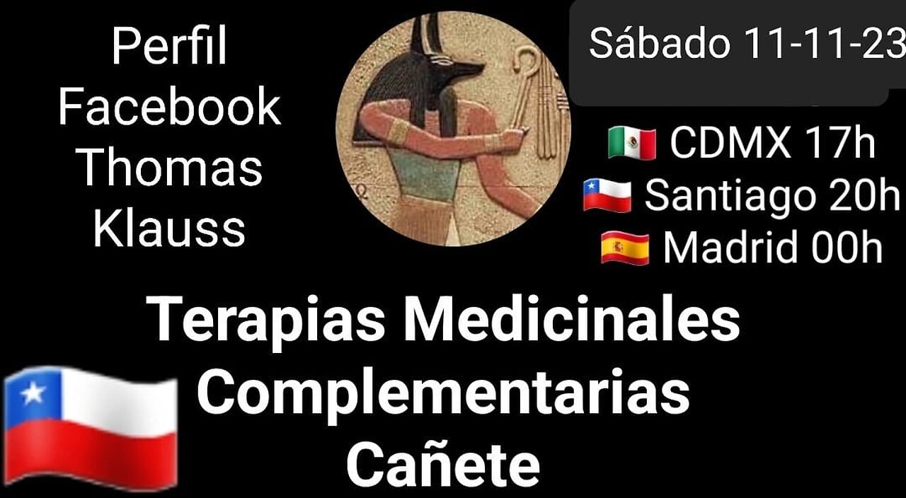 Hangout especial con Terapias Medicinales Complementarias Cañete 🇨🇱 (11-11-23)