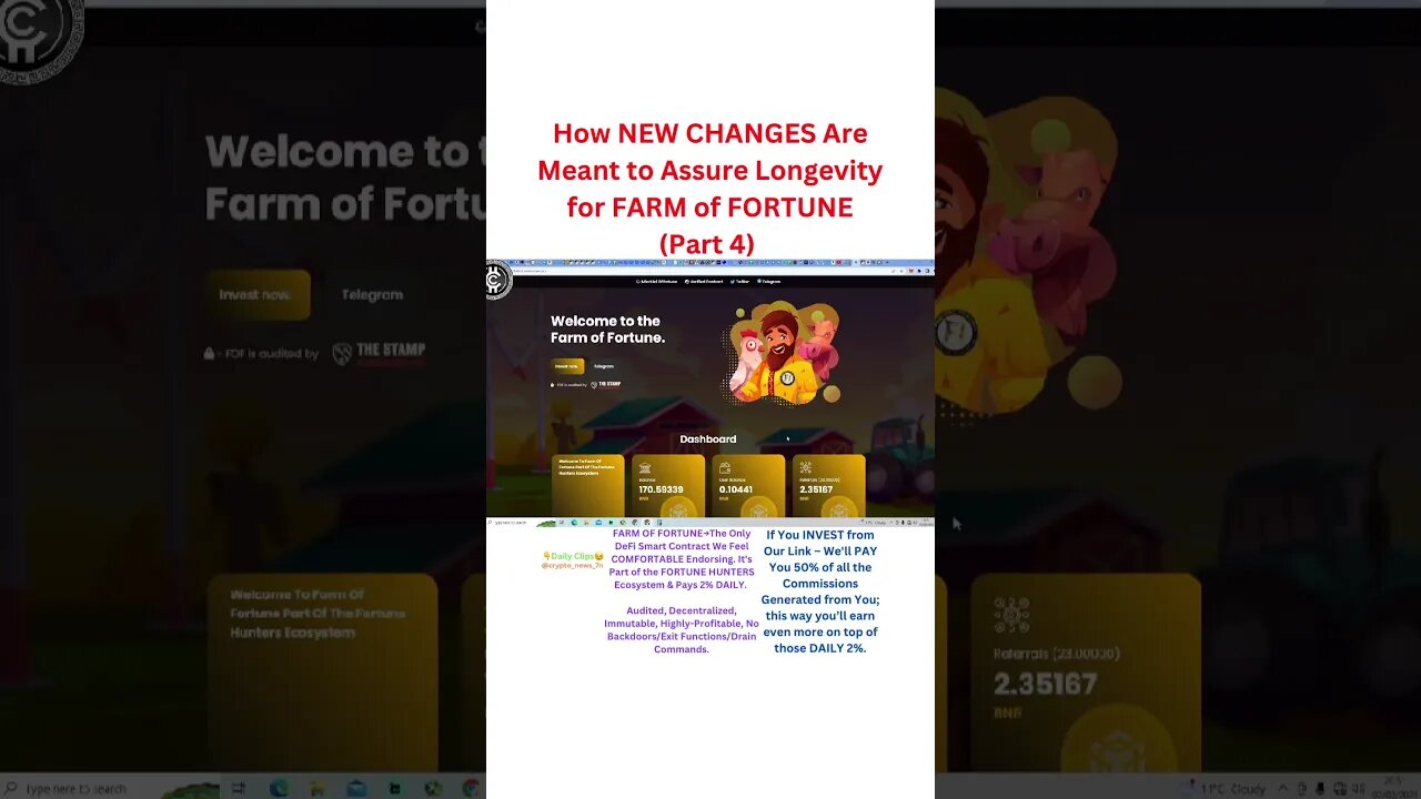 How NEW CHANGES Are Meant to Assure Longevity for FARM of FORTUNE(Part 4) #roidapp #fortunehunters