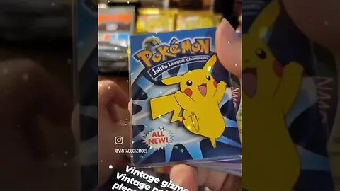 Vintage pokemon cards