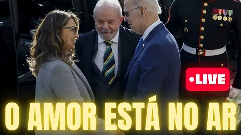 BIDEN - JANJA - LULA - O AMOR ESTÁ NO AR