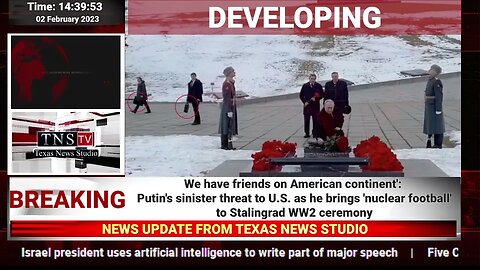 Friends on American Continent: Putin's threat to U.S - brings 'nuclear football' to WW2 ceremony