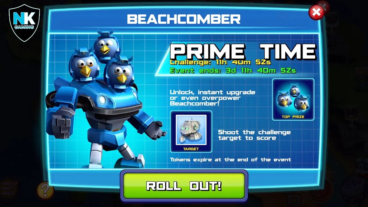 Angry Birds Transformers - Beachcomber Event - Day 3 - Mission 4