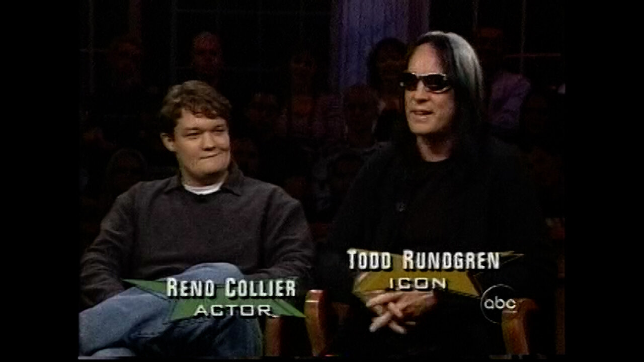 April 25, 2000 - 'Politically Incorrect' with Todd Rundgren & Tia Carrere