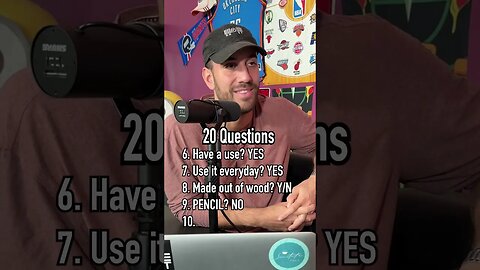 20 questions to guess what Zach is thinking of… 🤔 #shorts #20questions