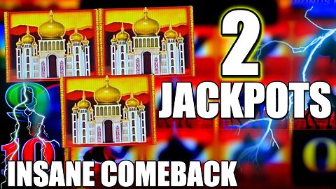 UNBELIEVABLE Comeback On Sahara Gold With 2 HANDPAY JACKPOTS!