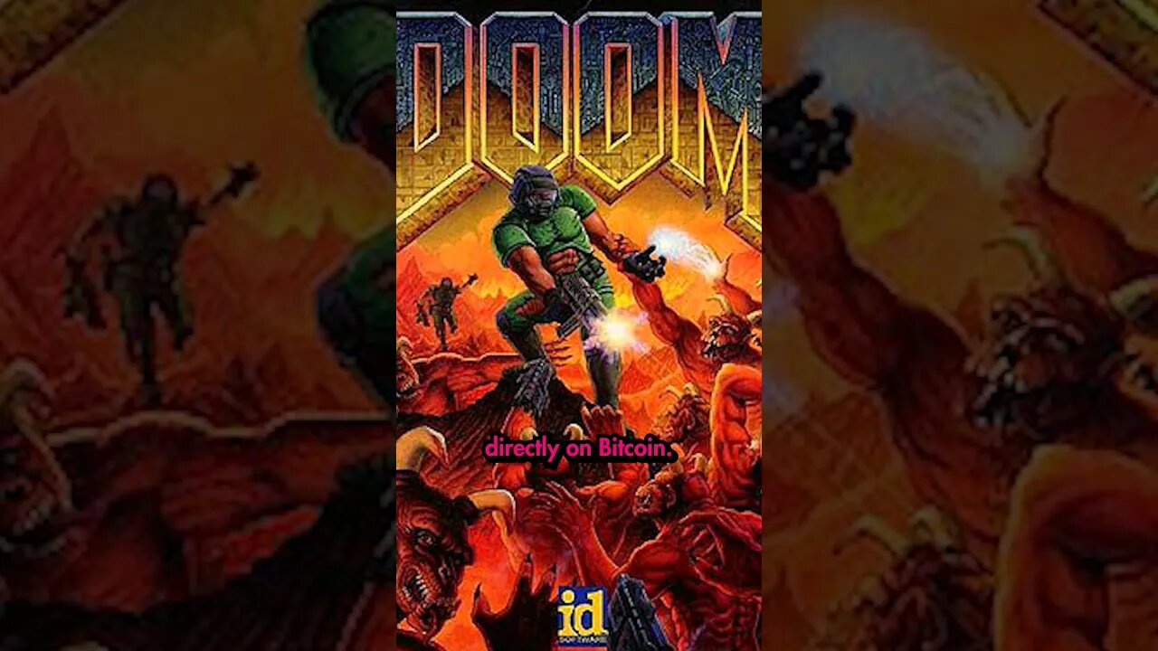 Play DOOM on Bitcoin?!? #Bitcoin #shorts