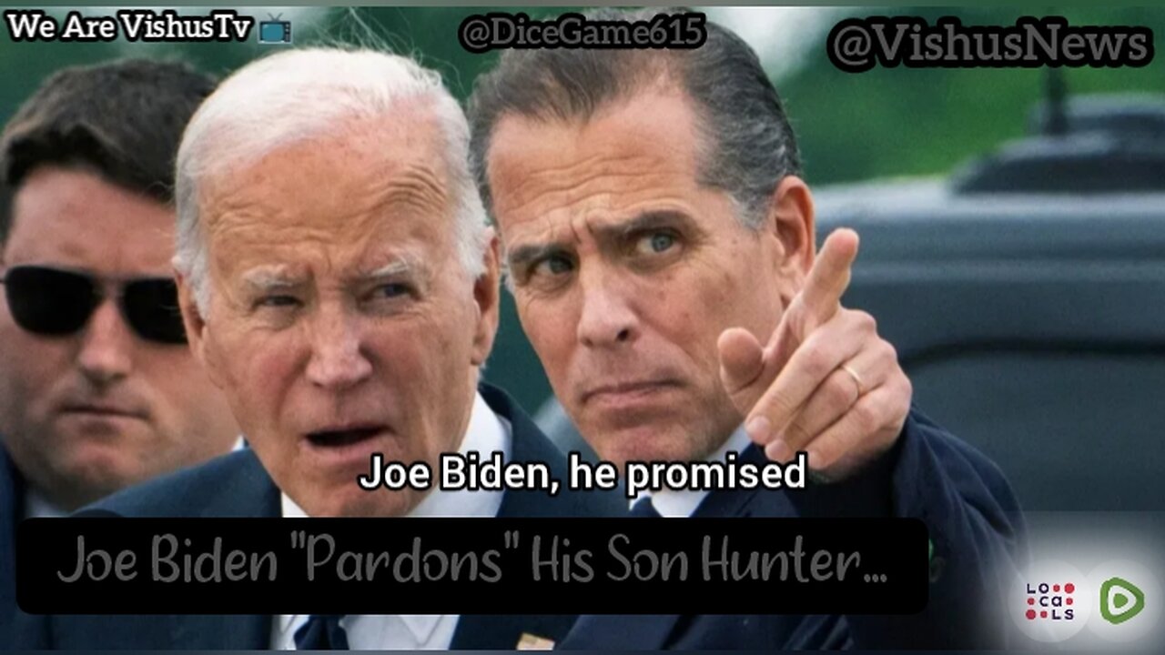 Joe Biden Pardons His Son Hunter... #VishusTv 📺