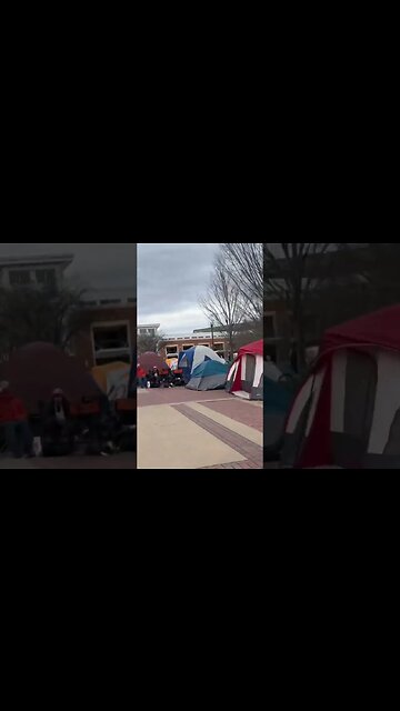 Auburn Students Camping Out Friday Afternoon for the Alabama Game! | #auburn #wareagle #basketball