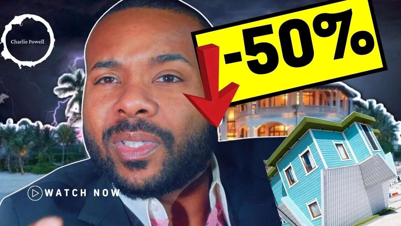 INVEST NOW! Housing Values are PLUMMETING!