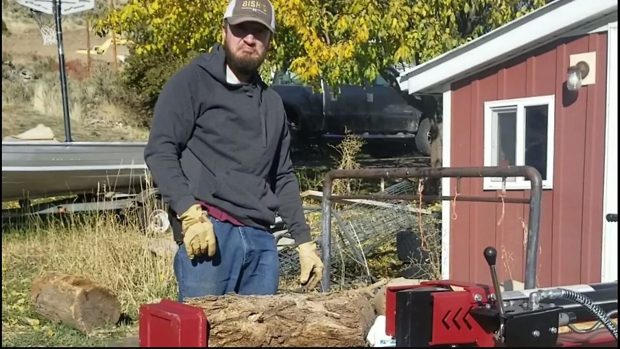 Costco Special Boss Industrial 27 Ton Log Splitter | Review and Test