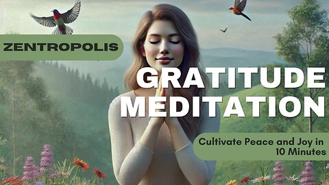 Gratitude Meditation: Cultivate Peace and Joy in 10 Minutes