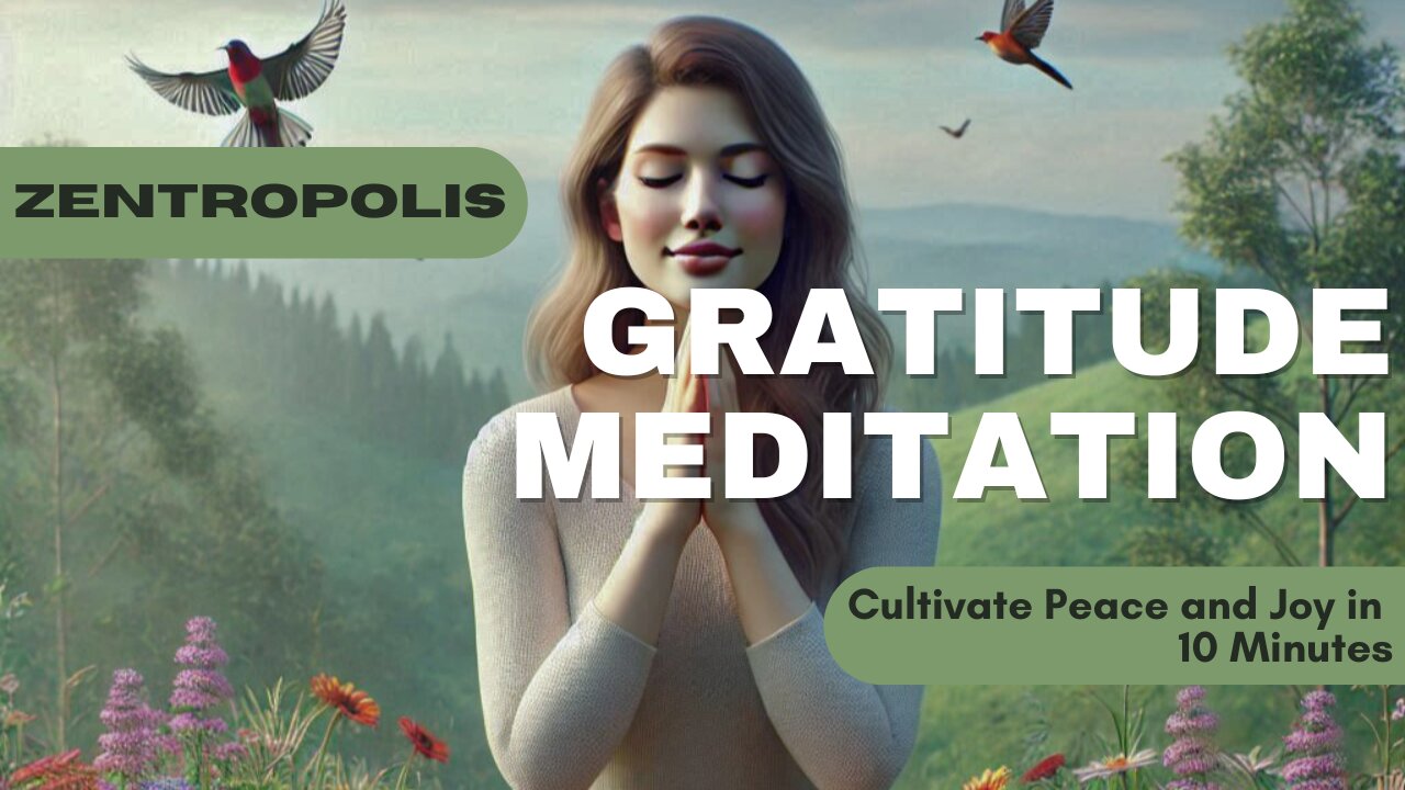 Gratitude Meditation: Cultivate Peace and Joy in 10 Minutes