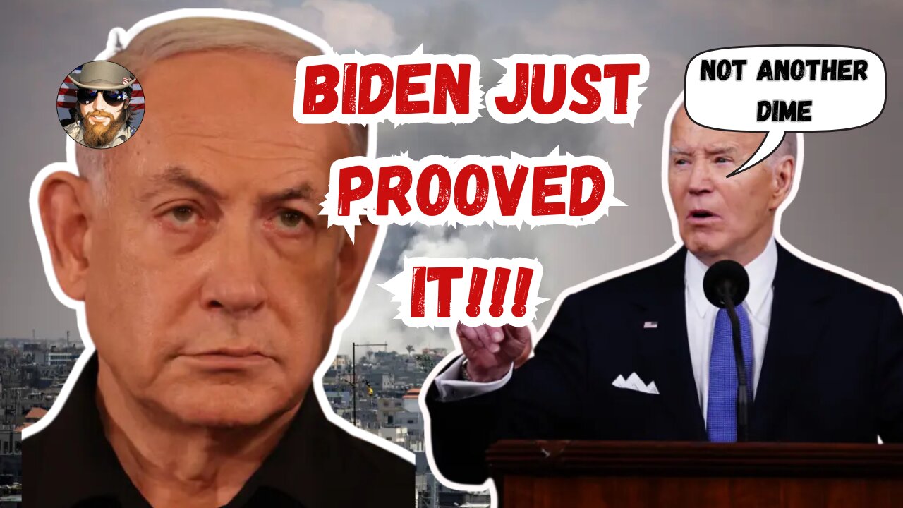 Biden Vows The US WILL NOT Supply Congressionally Approved Weapons To Israel To Attack Rafah