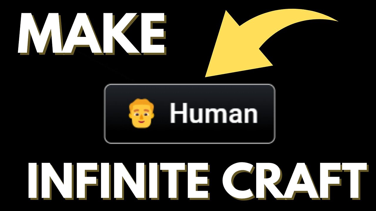 How to make a Human in Infinity Craft (Best method)