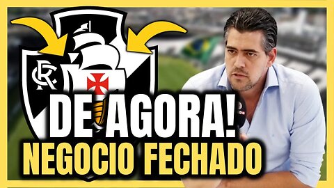 DE AGORA! MAIS UM REFORÇO FECHADO! VASCO CONTINUA CONTRATANDO! NOTÍCIAS DO VASCO