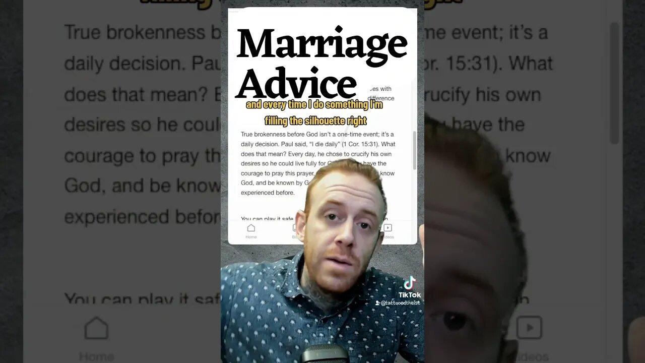 Marriage ADVICE for Couples that should also apply to GOD. #marriage #couple #couplegoals #love