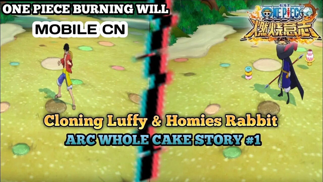 Story ARC Whole Coke 1St / One Piece Burning Will Mobile / Tips Defeat Homies Rabbit & Mirror Luffy