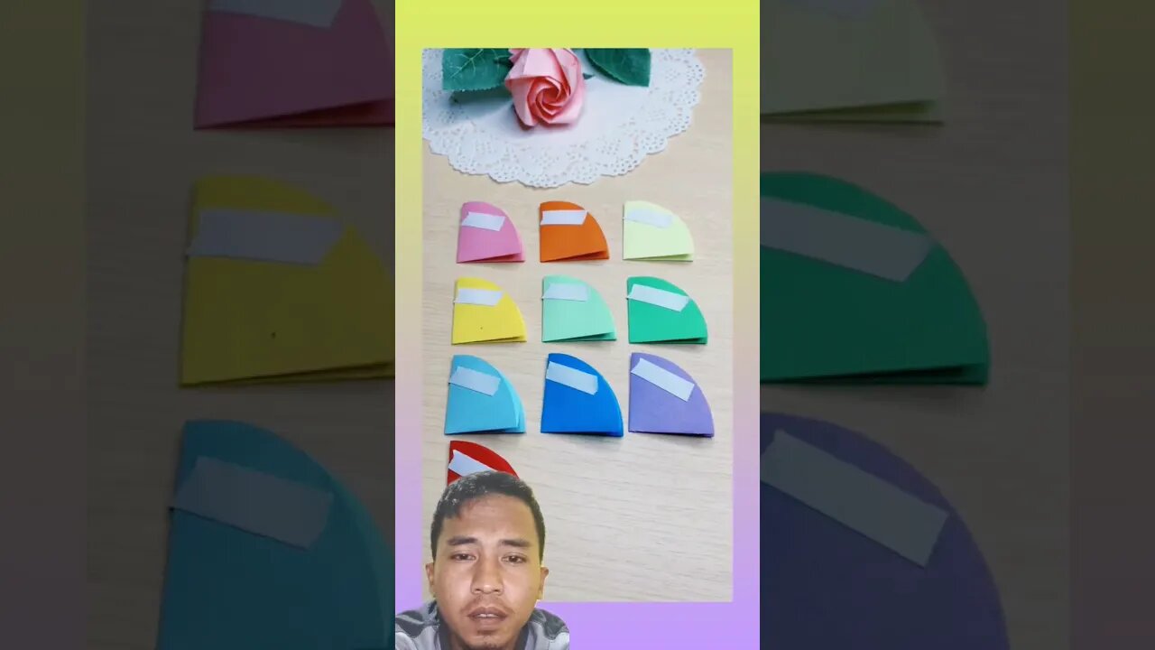 kreatif banget cara membuat payung payungan dari kertas origami
