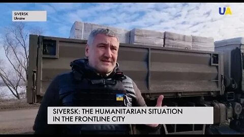 Siversk, the humanitarian situation in the frontline city