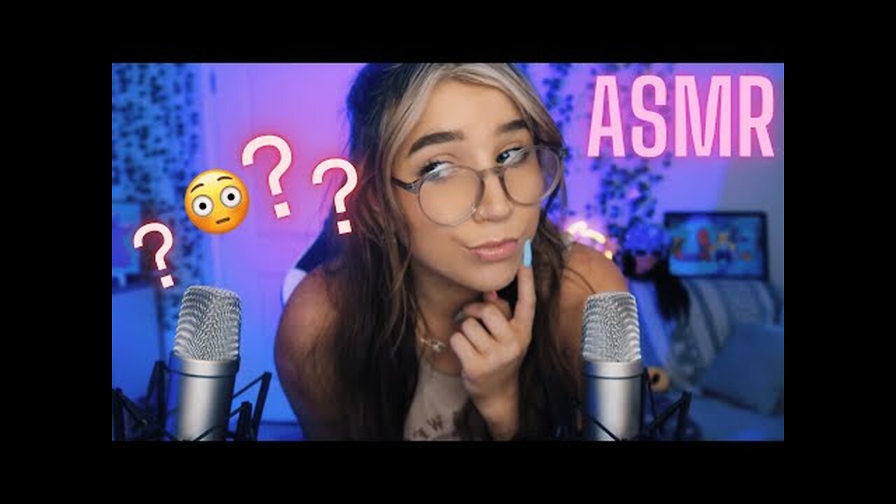ASMR ✨Asking You Extremely Awkward & Personal Questions