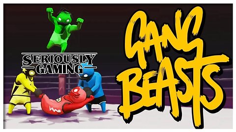 No Shark Game... GANG BEASTS w/@Chaosforyou728