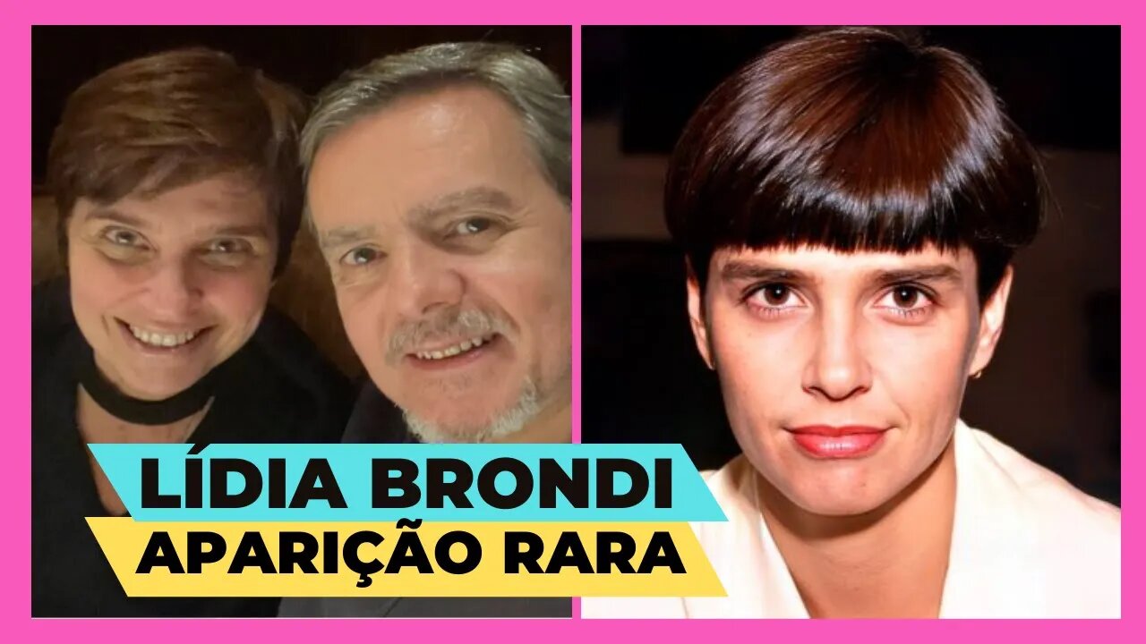 LÍDIA BRONDI 30 ANOS APÓS ABANDONAR A CARREIRA!LÍDIA BRONDI HOJE!