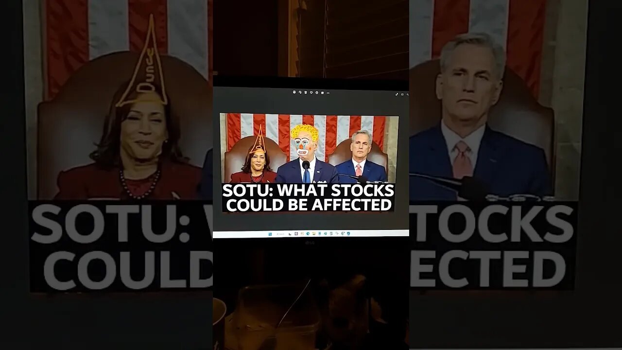 SOTU STATE OF THE UNION & WHAT STOCKS MAY BE AFFECTED, main vid link in the description