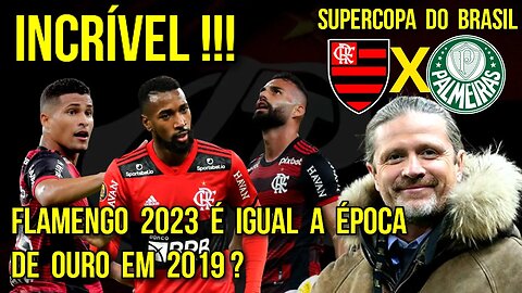 INCRÍVEL! COMENTÁRISTA PETIT COMPARA TIME DO FLAMENGO COM A ÉPOCA DE OURO EM 2019 C/ JORGE JESUS