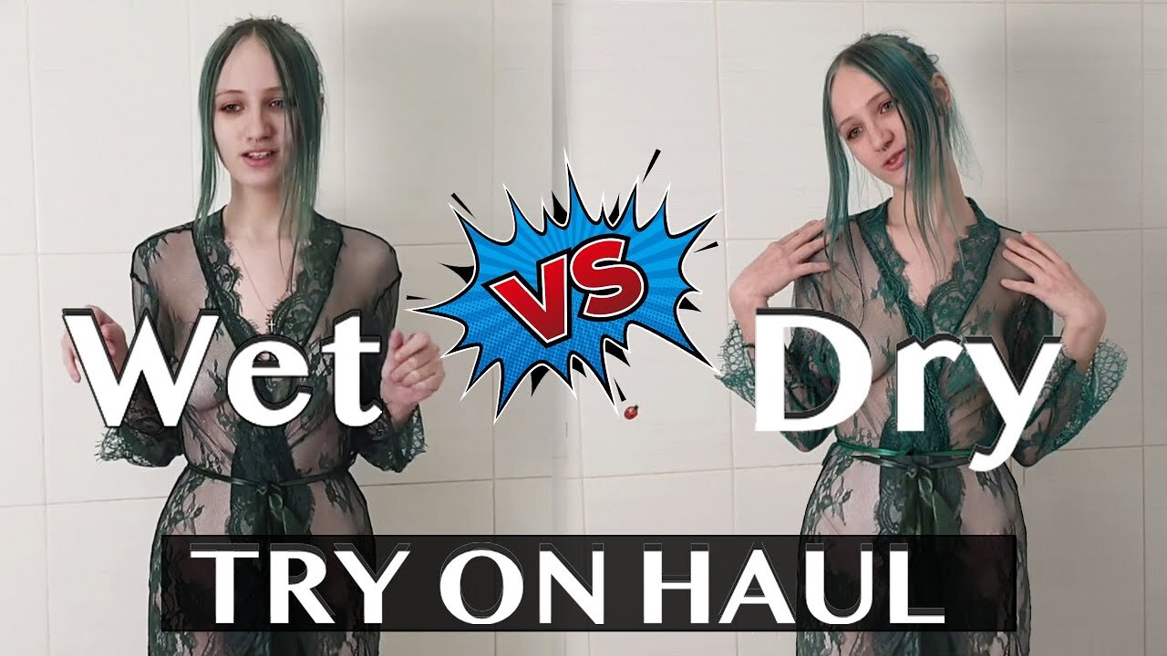 Wet or Dry? The Ultimate Robe Try-On Showdown You Don't Want to Miss!