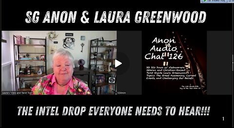 SG Anon & Laura Greenwood- The Intel Drop Everyone Needs To Hear!!! Nov 30.