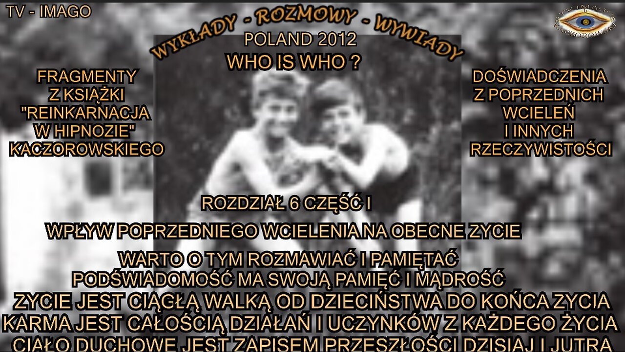 ZYCIE JEST CIĄGŁĄ WALKĄ OD DZIECIŃSTWA DO KONCA ZYCIA. KARMA JEST CAŁOŚCIĄ DZIAŁAŃ I UCZYNKÓW Z KAŻDEGO ZYCIA. CIAŁO DUCHOWE JEST ZAPISEM PRZESZŁOSCI DZISIAJ I JUTRO.